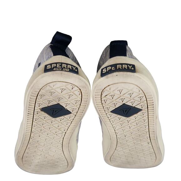 Sperry Shoes Womens 9 Sneakers Casual Low Lace Up Fabric Summer Comfort Nautical - Picture 11 of 13